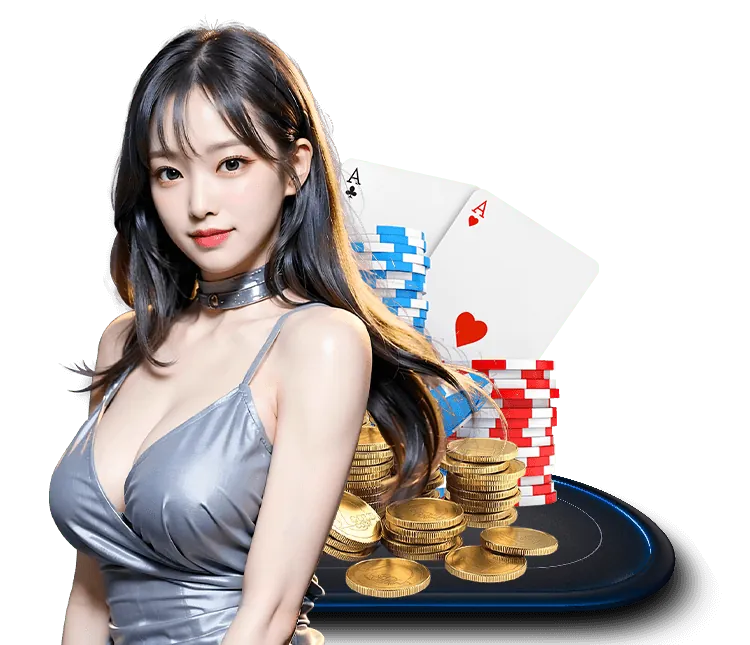 Bàn Blackjack tại Nani88 với người chia bài và tay người chơi